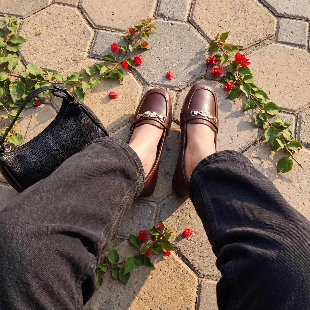Classic Brown Square-Toe Loafers – Pinterest Inspired
