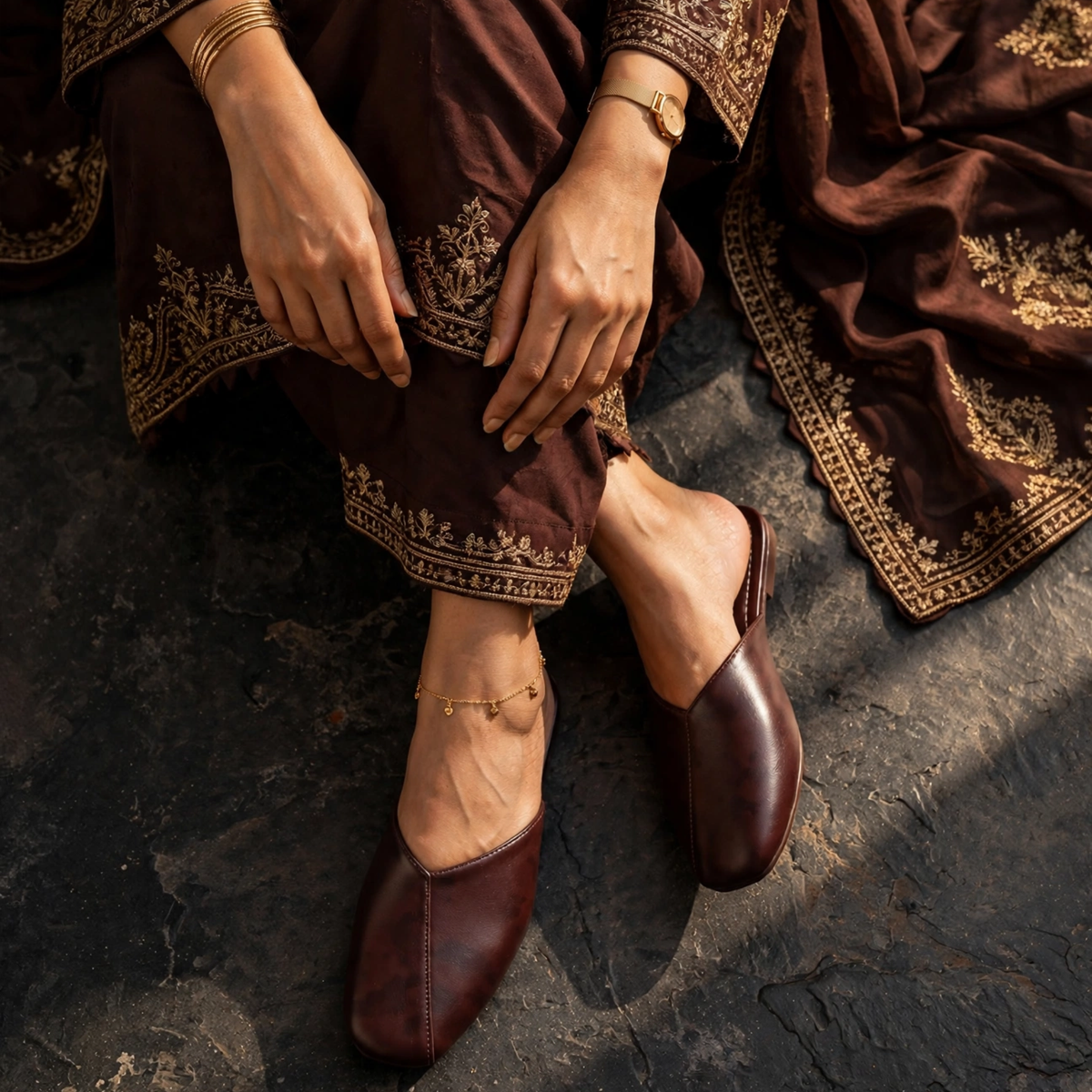 Classic Brown Peshawari Chappal | Pinterest Inspired